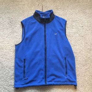 Royal Blue Vineyard Vines Vest in size XL